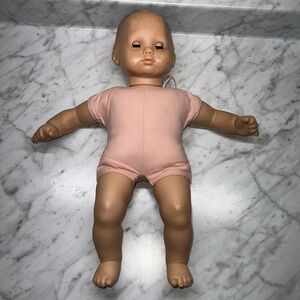 Pleasant Company American Girl Bitty Baby Doll Girl #14 brown Eyes Molded Hair